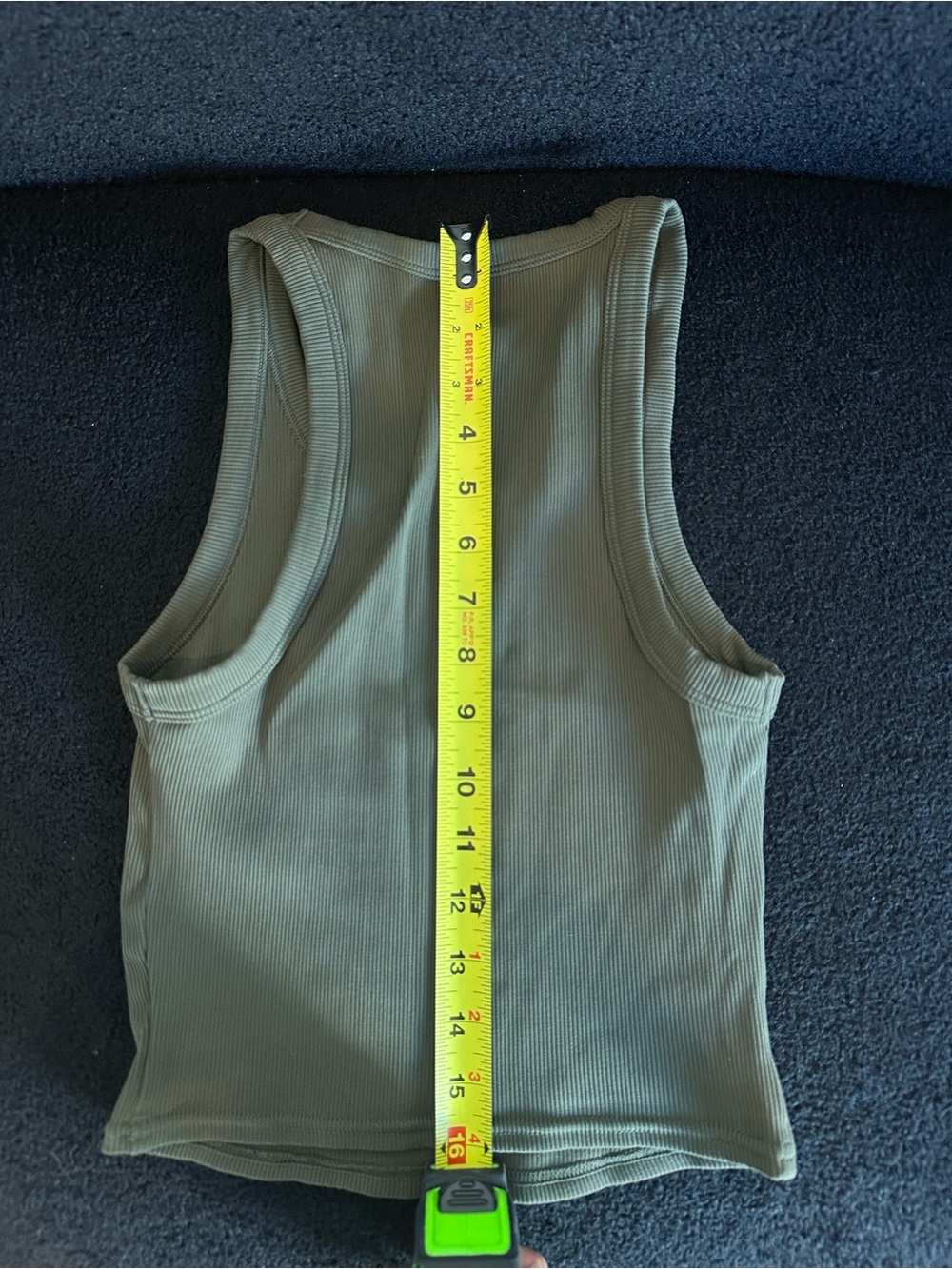 Alo Ribbed Tank Top - Picture 5 of 5